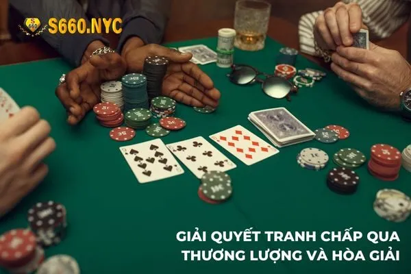 Giải quyết tranh chấp bằng thương lượng và hòa giải