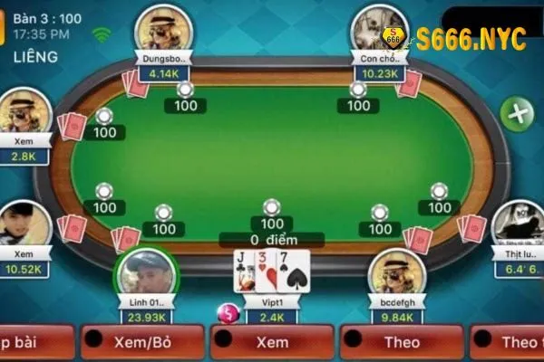 Đọc tâm lý đối thủ Liêng